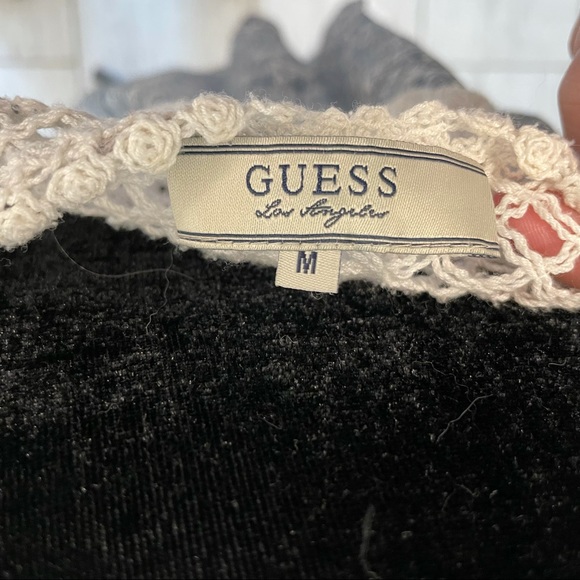 GUESS Blue and White Tank Top - Picture 5 of 5